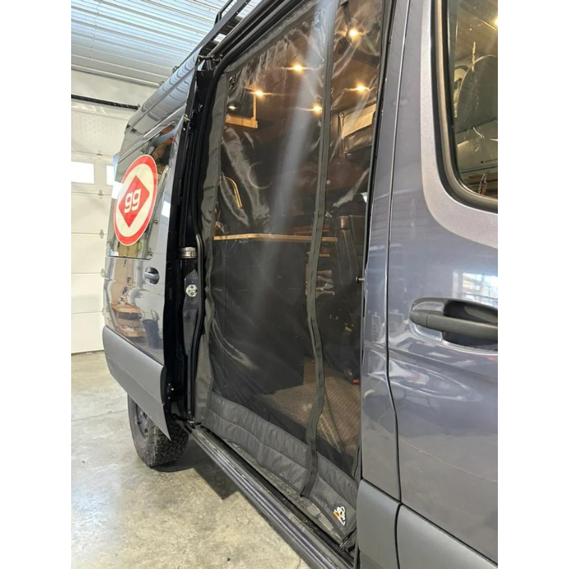 Go Code Mercedes Sprinter Trim Kits With Bugwall Fast Tracks