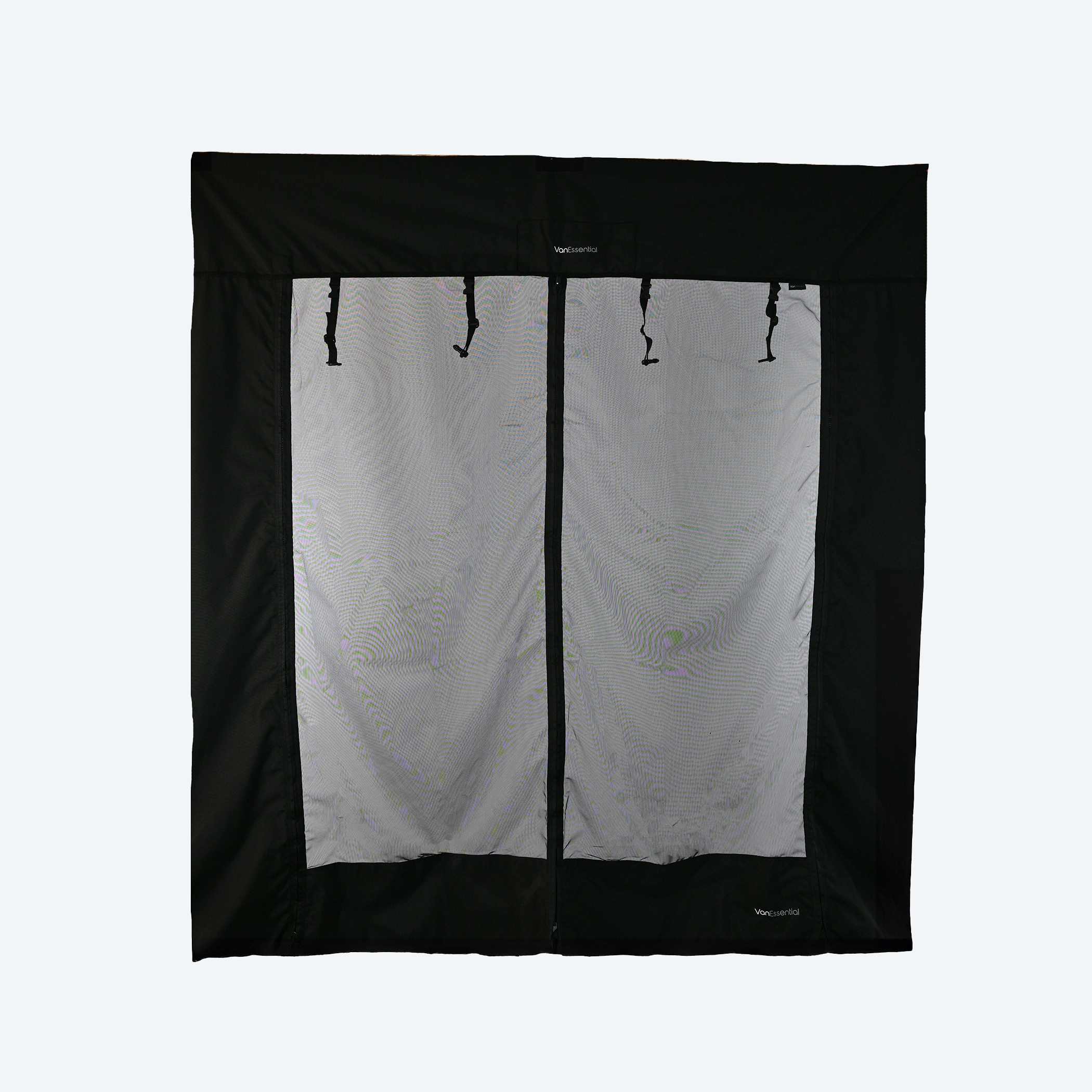 VanEssential Ford Transit Rear Door Bug Screen | No-See-Um Mesh for Van Life
