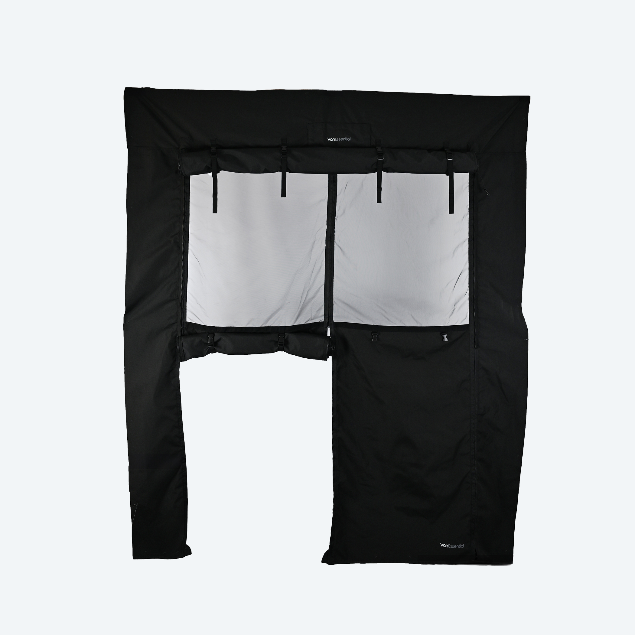 VanEssential Ford Transit Rear Door Bug Screen | No-See-Um Mesh for Van Life
