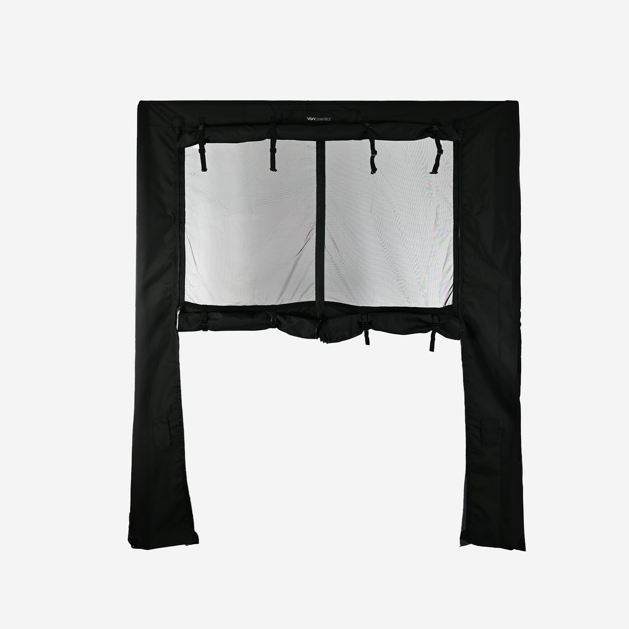 VanEssential Mercedes Sprinter Rear Door Bug Screen | No-See-Um Mesh for Van Life