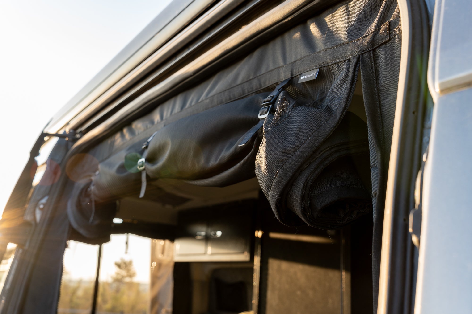 VanEssential Mercedes Sprinter Sliding Door Bug Screen | No-See-Um Mesh for Van Life