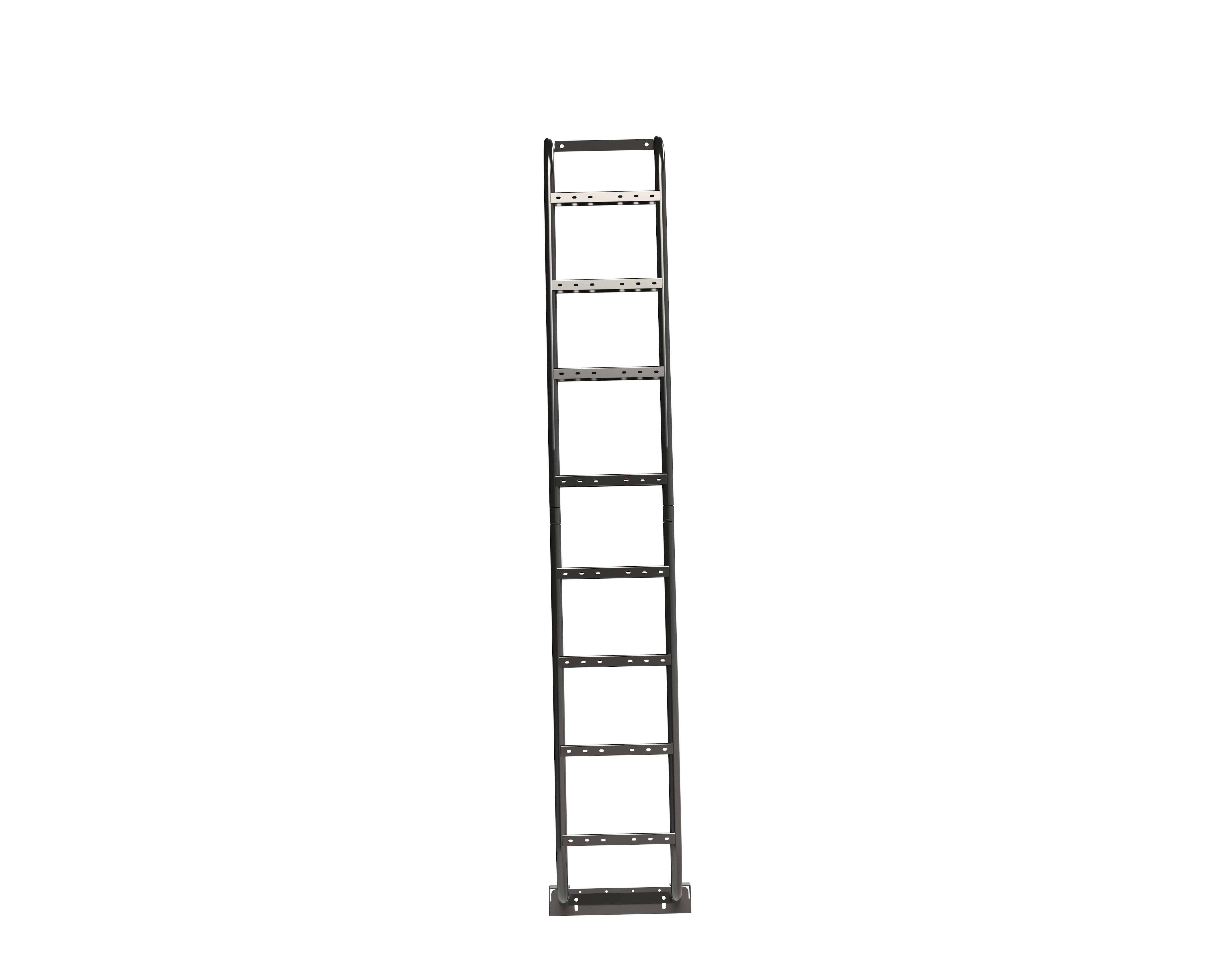 White Top Adventures Promaster High Roof Side Ladder | Roof Access Ladder for Ram Promaster Vans