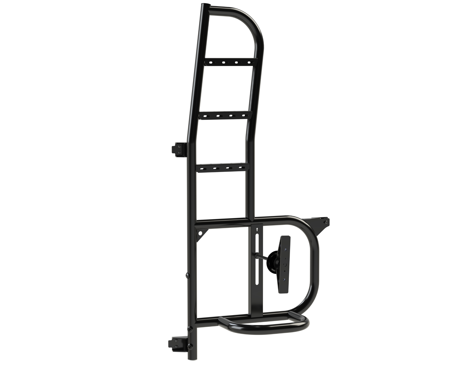 Sprinter Rear Tire Carrier Ladder | Dual Rear Ladder & Spare Tire Mount for Mercedes Sprinter Vans