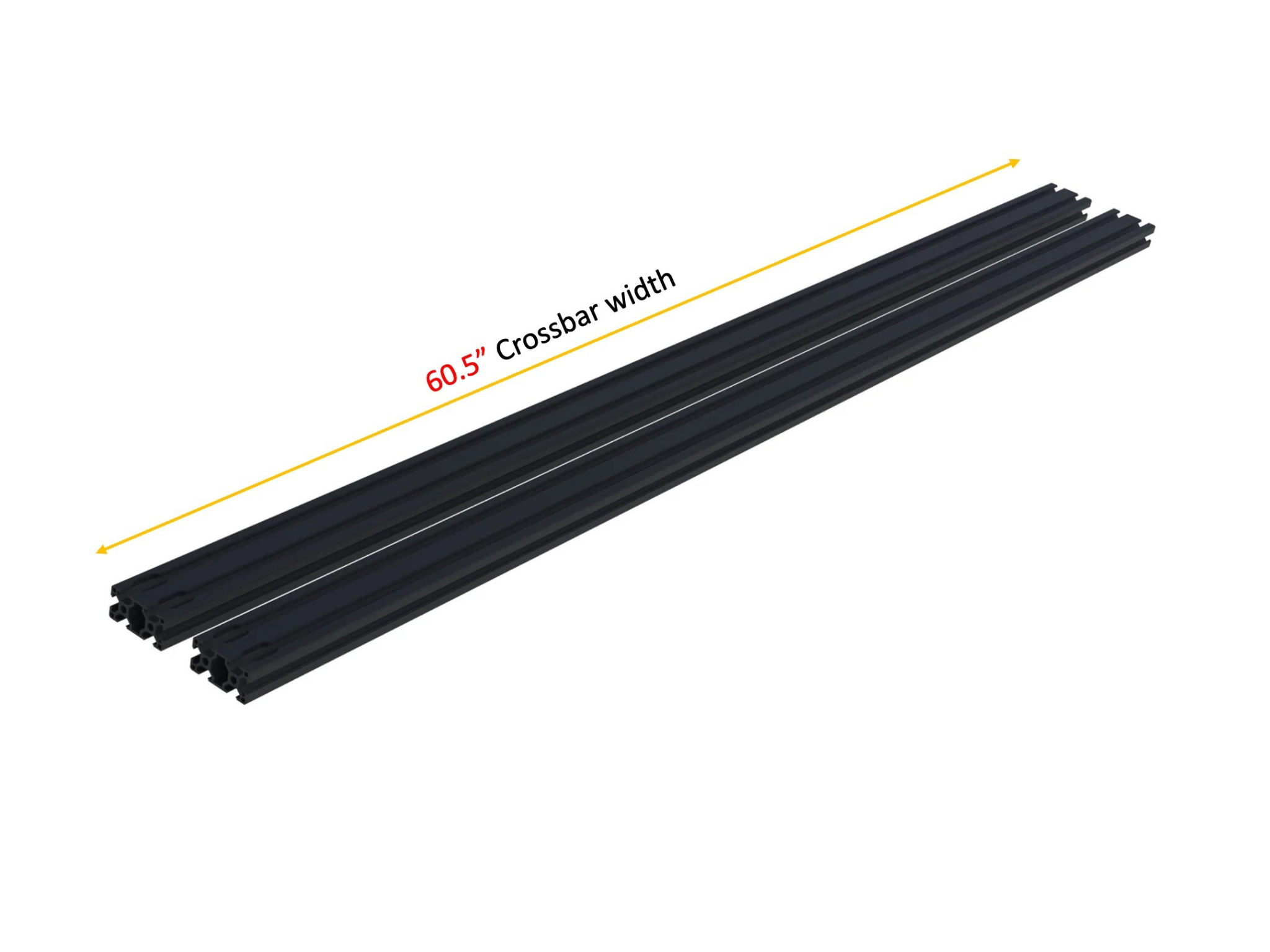 2 Pack Crossbars for Transit Strata High and Mid Roof Rack