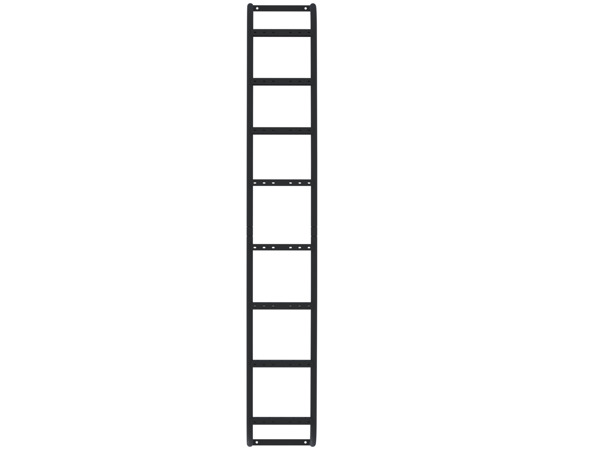 White Top Adventures Ford Transit High Roof Side Ladder | Roof Access Ladder for Transit Vans