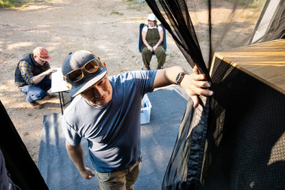 VanEssential Mercedes Sprinter Sliding Door Bug Screen | No-See-Um Mesh for Van Life