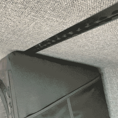 Venture L-Track Spring Loaded Single Stud with Hook (2 Pack)