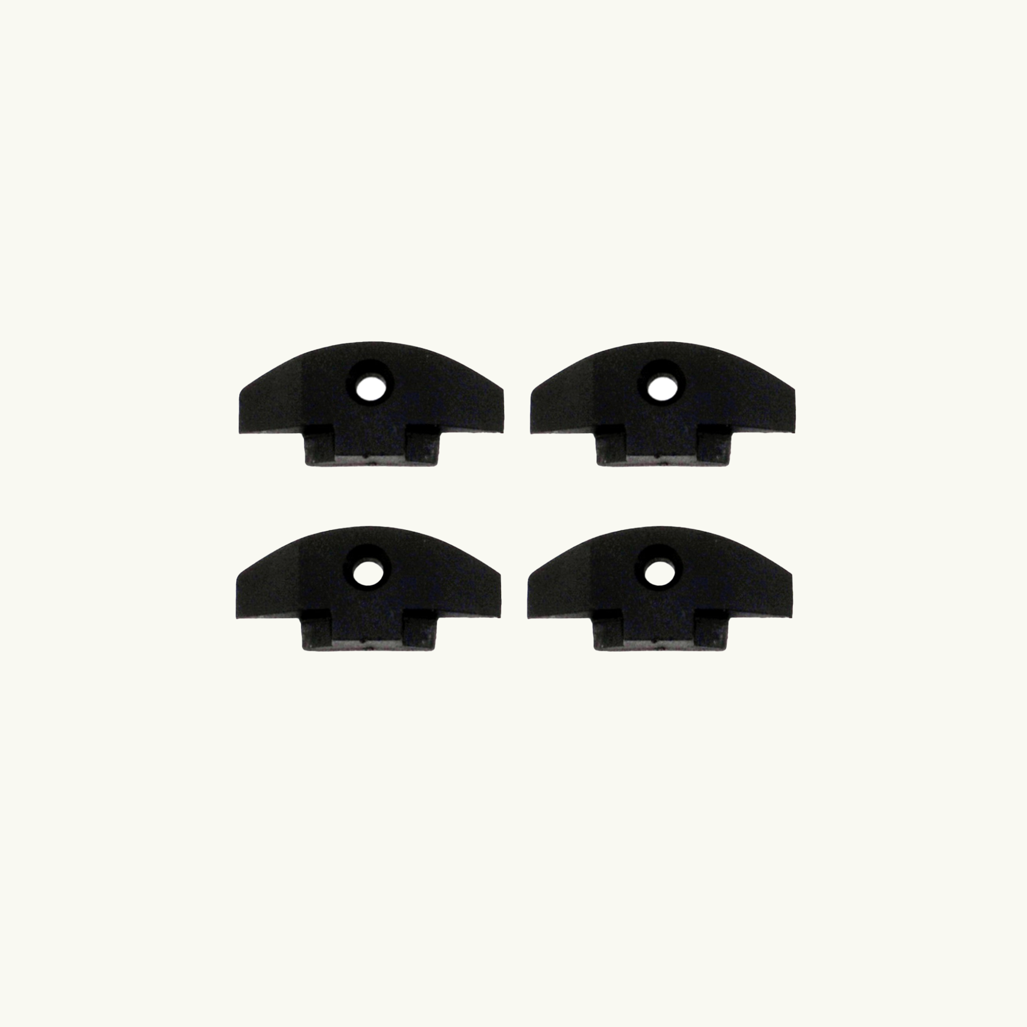 Venture L-Track Recessed End Caps (4 Pack)