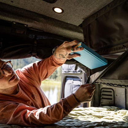 VanEssential Upper Storage Cabinet – 36” | Overhead Storage for Sprinter & Ford Transit Vans