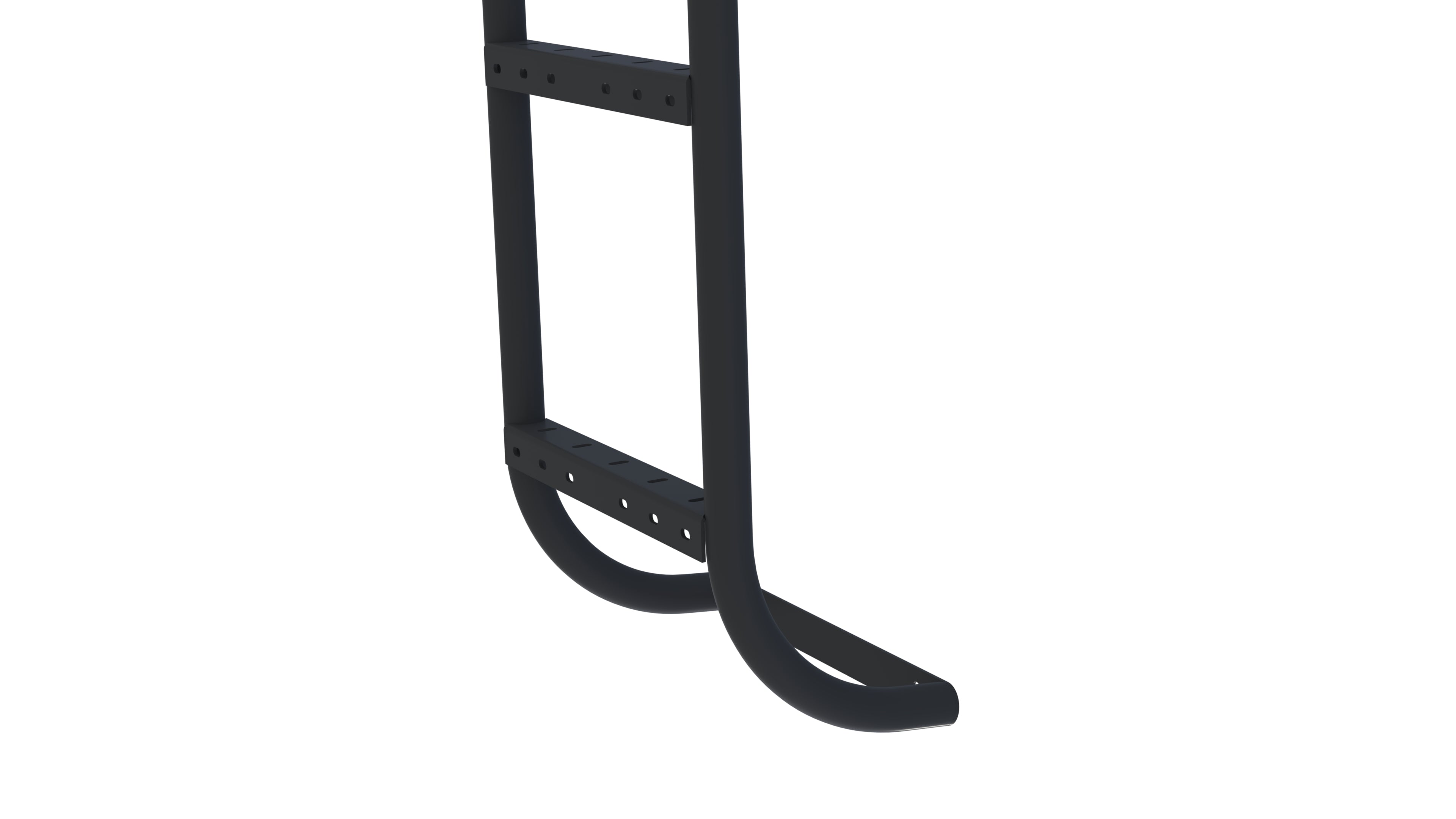 White Top Adventures Ford Transit High Roof Side Ladder | Roof Access Ladder for Transit Vans
