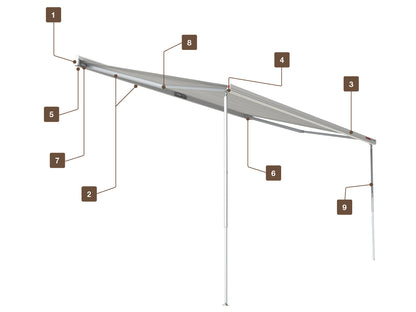 Fiamma F45s Awnings for Camper Vans