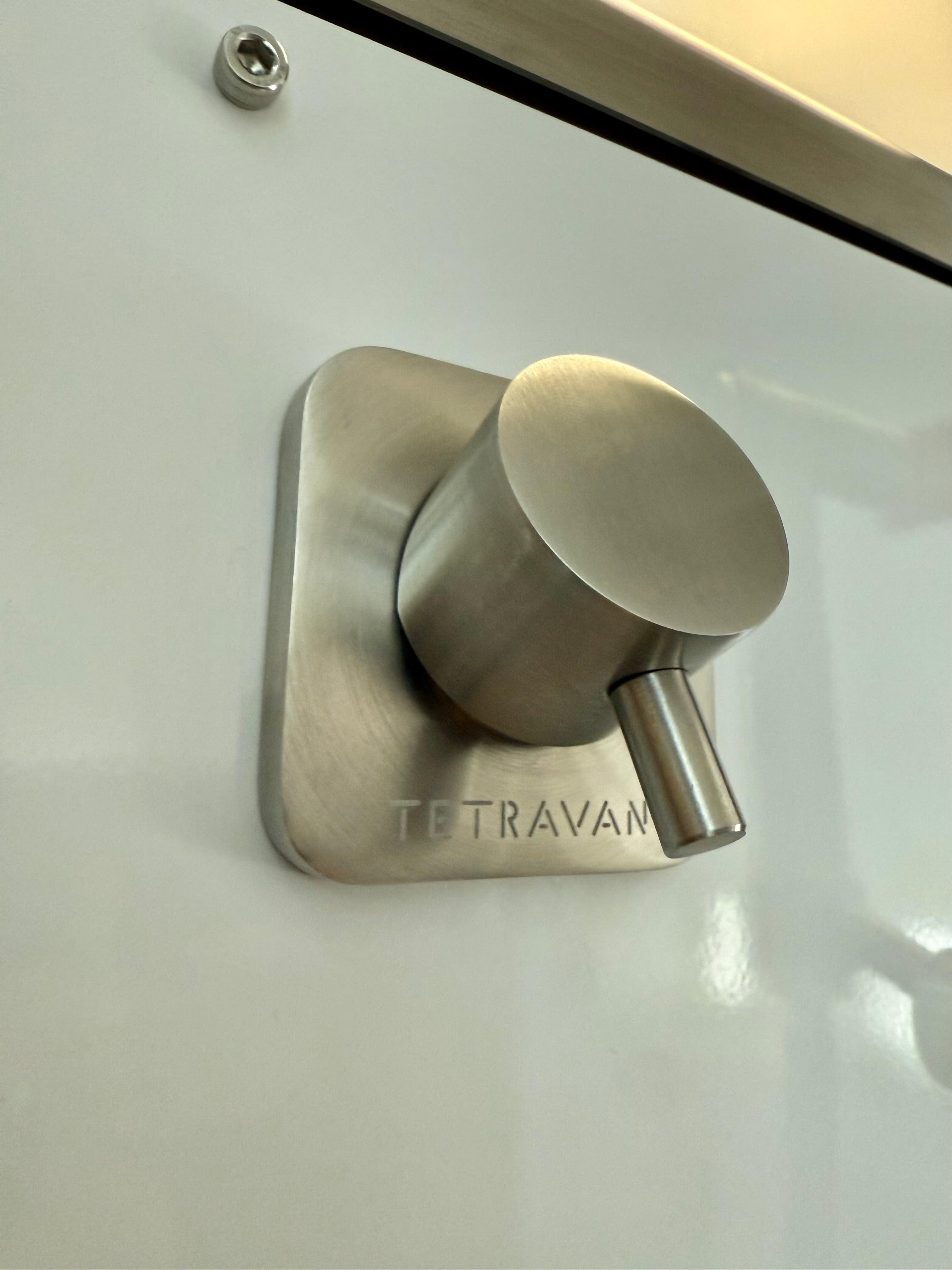 Tetravan Stainless Steel RV and Marine Shower Port System