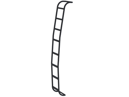 White Top Adventures Ford Transit High Roof Side Ladder | Roof Access Ladder for Transit Vans