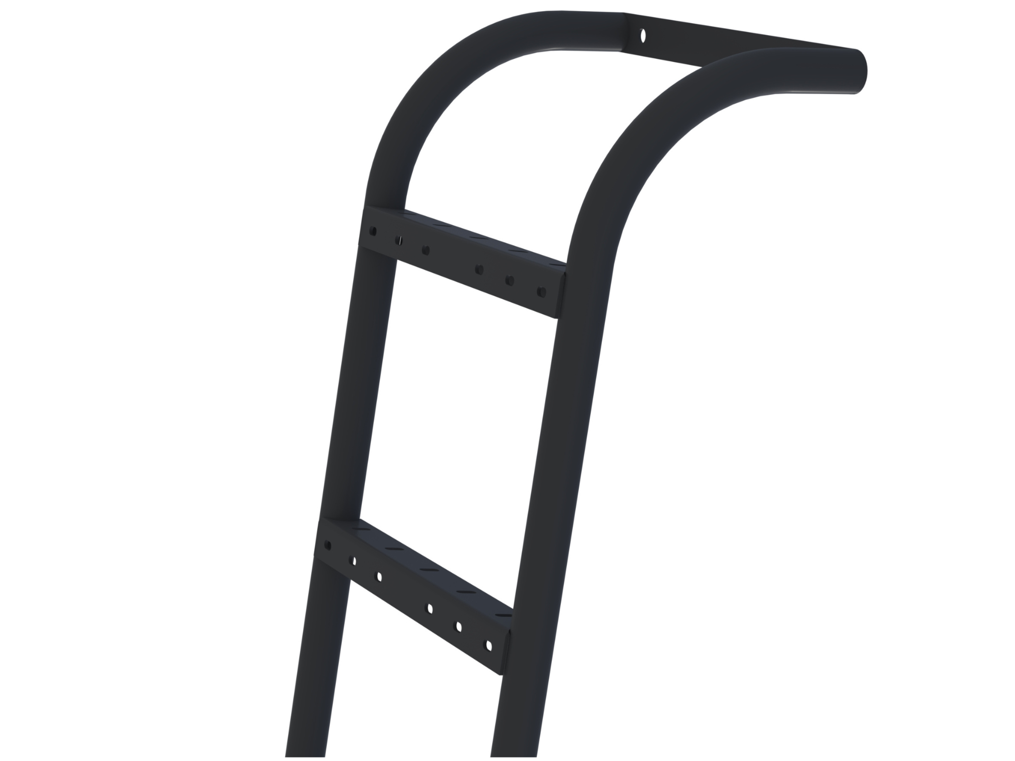 White Top Adventures Ford Transit High Roof Side Ladder | Roof Access Ladder for Transit Vans