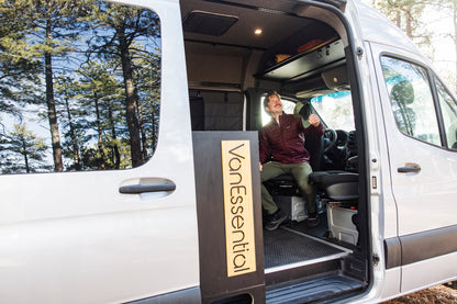 VanEssential Mercedes Sprinter Headliner Shelf | Overhead Storage for Sprinter Vans