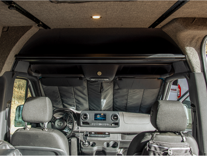 VanEssential Mercedes Sprinter Headliner Shelf | Overhead Storage for Sprinter Vans