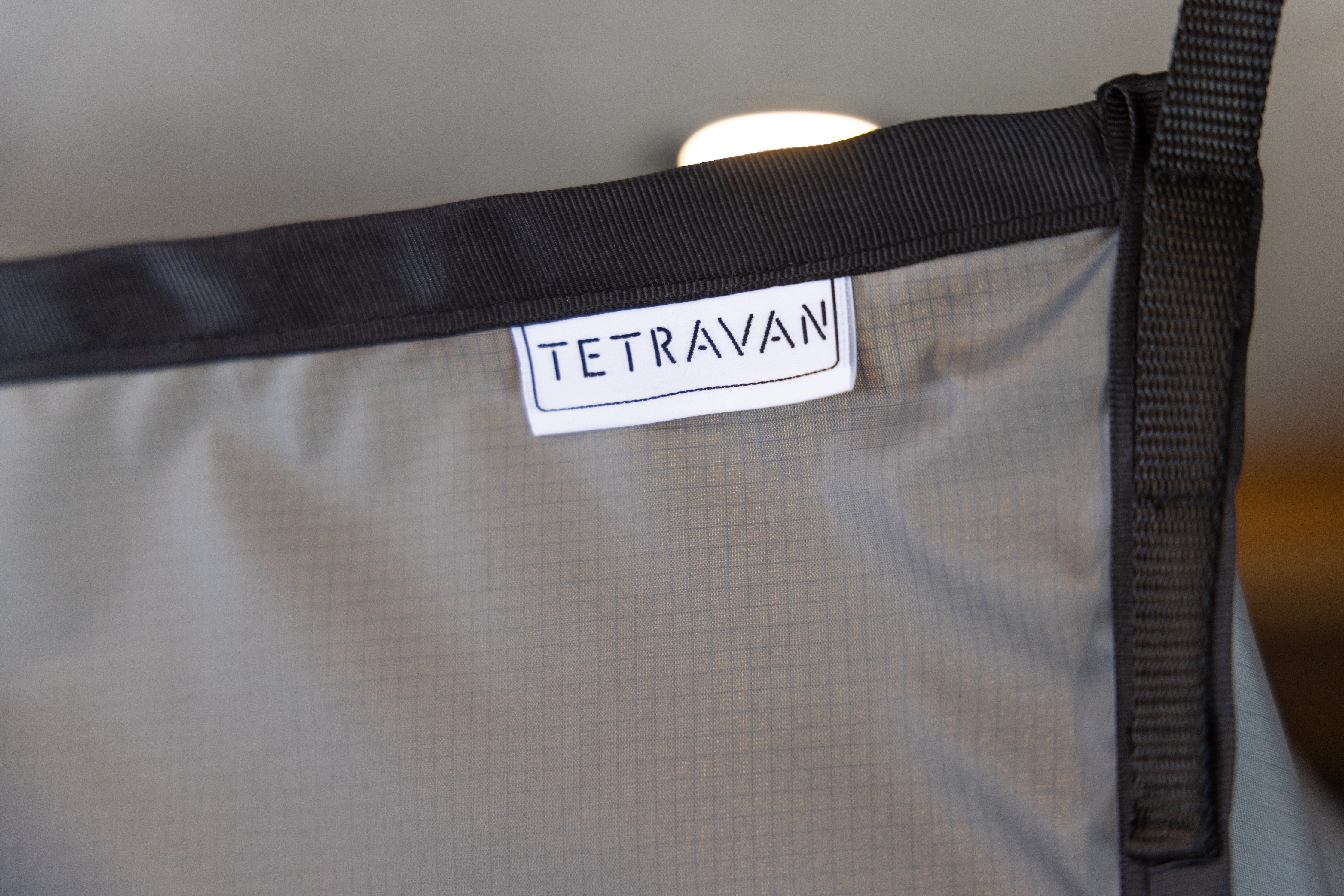 Tetravan Folding Shower 2.1 with Magnetic Zipped Curtain