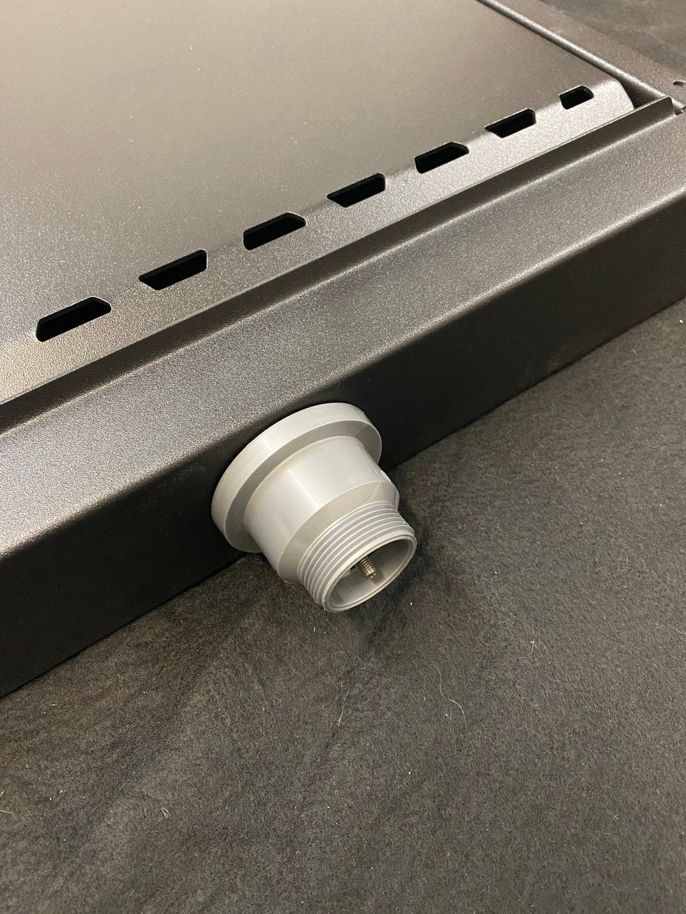 Tetravan Folding Shower 2.1 with Magnetic Zipped Curtain