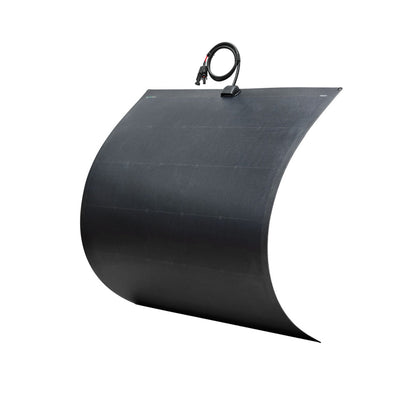 Lensun 240W Full Black Flexible Solar Panel, 25.8% Back Contact Solar Cell