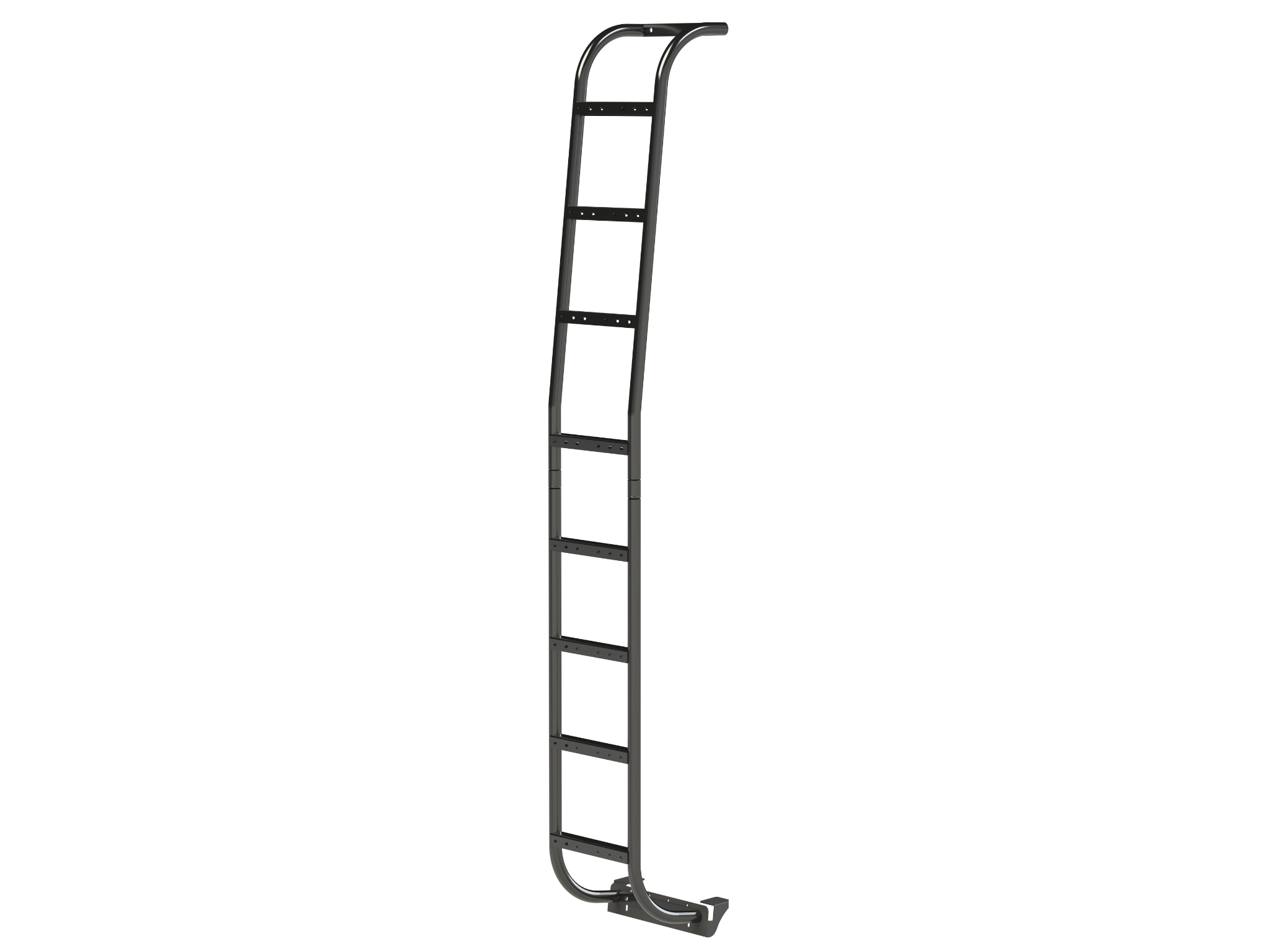 White Top Adventures Promaster High Roof Side Ladder | Roof Access Ladder for Ram Promaster Vans